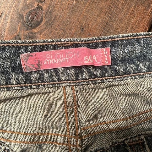 Levi’s 504 slouch straight, size 3M - Picture 3 of 5